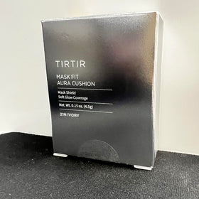 TIRTIR Aura Glow Cushion Mini Size #21N Ivory in lifestyle setting