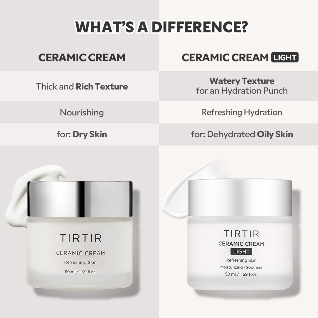 TIRTIR Ceramic Cream Light lifestyle scene on vanity