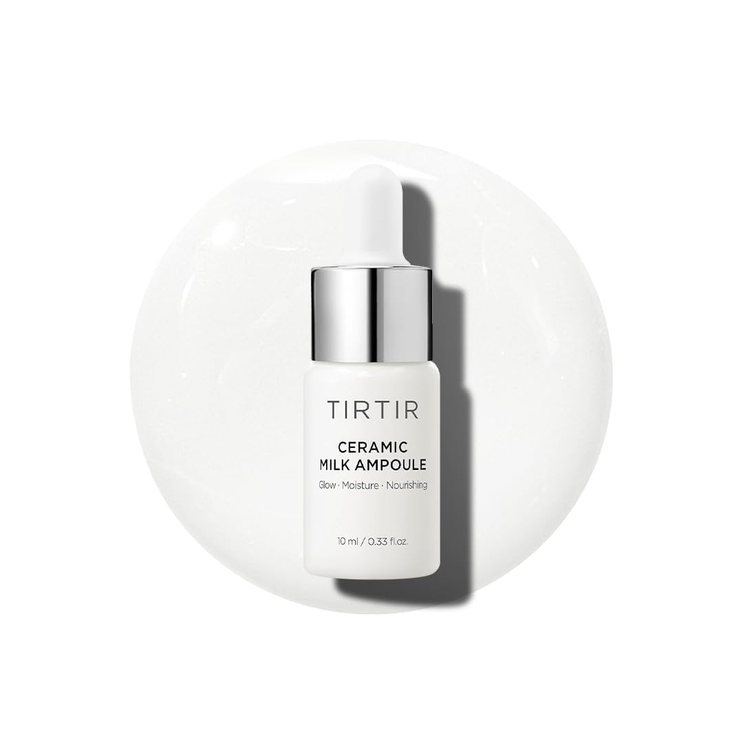 TIRTIR Ceramic Milk Ampoule 0.33 Fl Oz front view