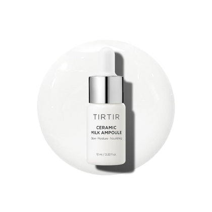 TIRTIR Ceramic Milk Ampoule 0.33 Fl Oz front view