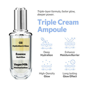 TIRTIR Ceramic Milk Ampoule 30mL with dropper
