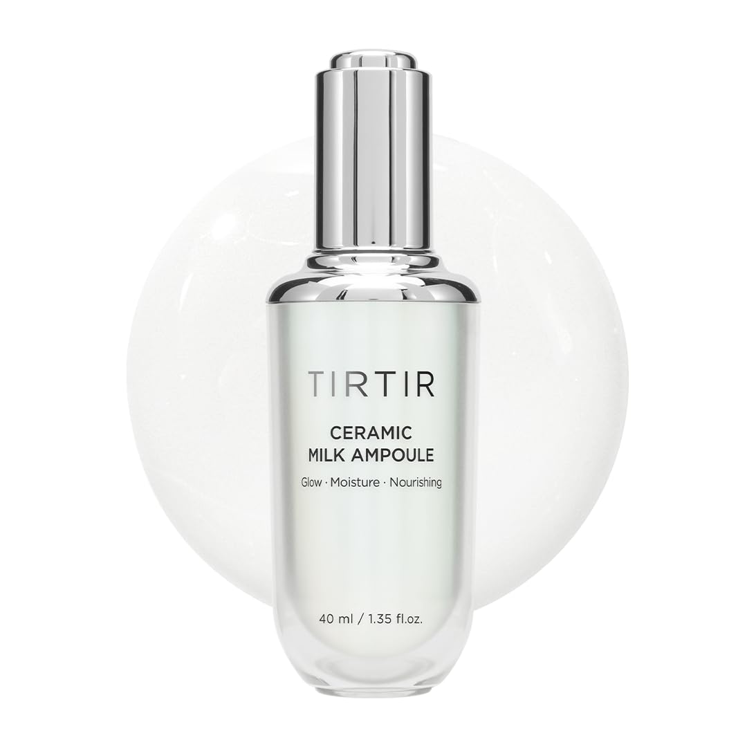 TIRTIR Ceramic Milk Ampoule front view with a glossy finish