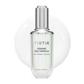TIRTIR Ceramic Milk Ampoule front view with a glossy finish