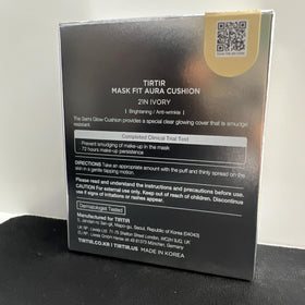 TIRTIR foundation ingredients list on packaging