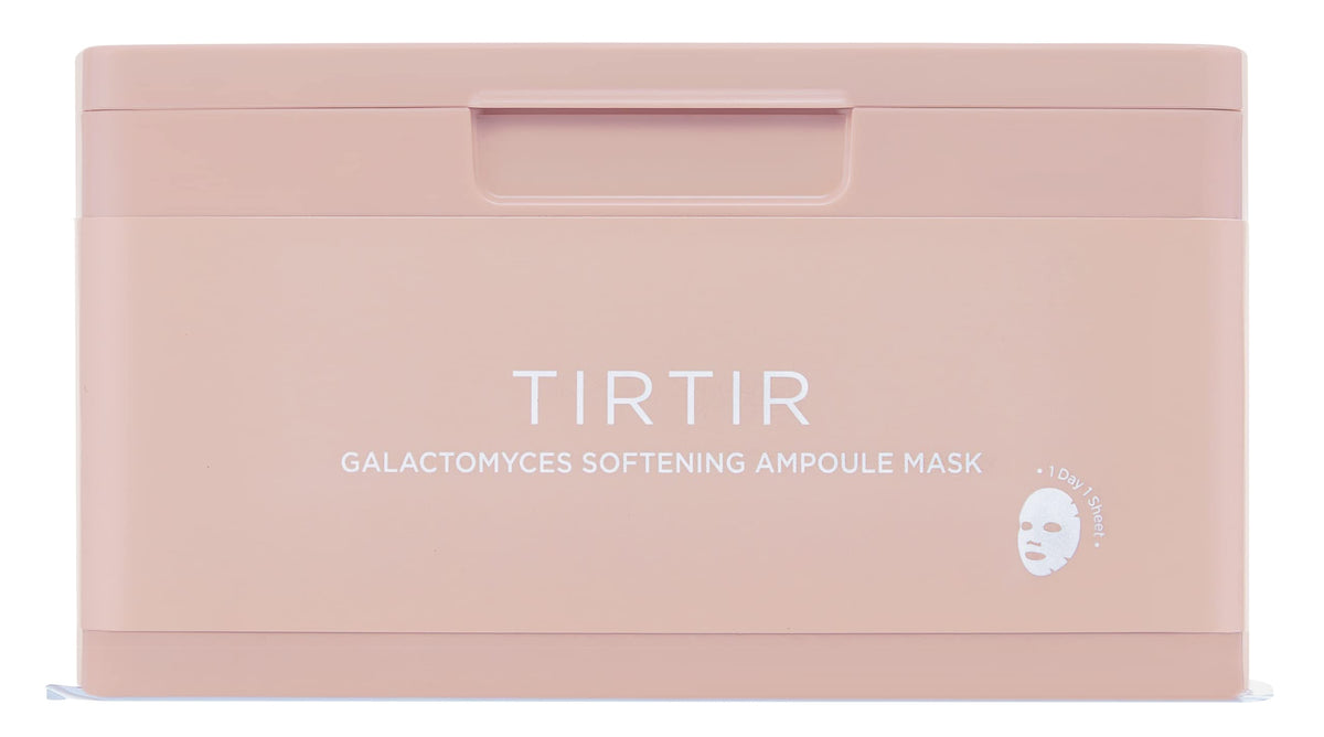 TIRTIR Galactomyces Ampoule Mask 350g front view with packaging