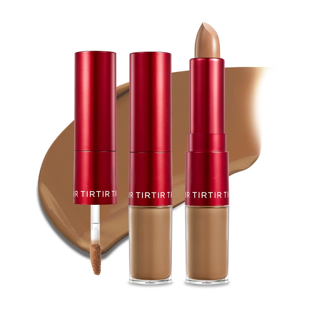 TIRTIR Glide&Hide Blurring Concealer front view with dual applicators