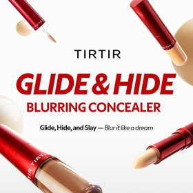 TIRTIR Glide&Hide Blurring Concealer liquid tip applicator close-up