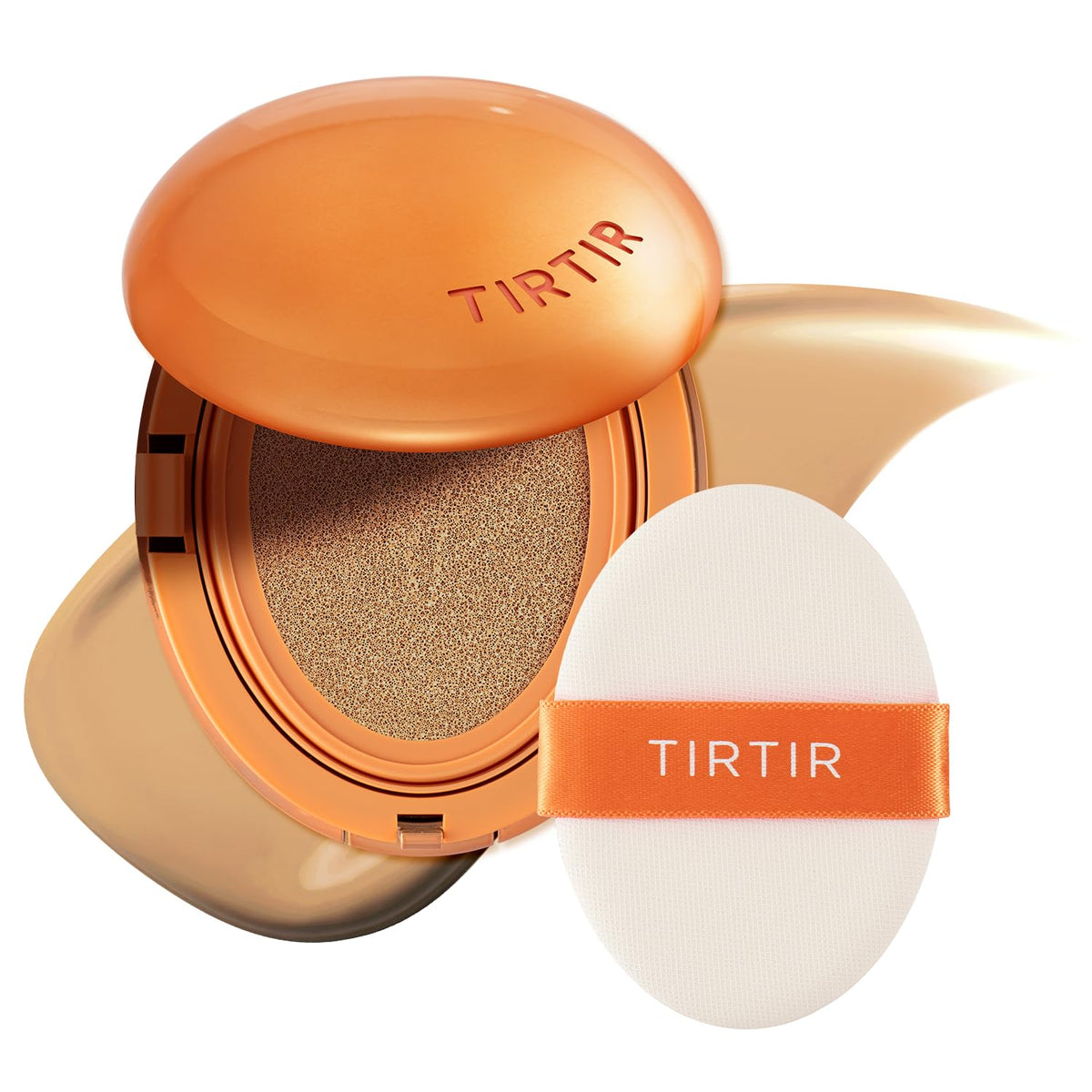 TIRTIR Mask Fit Ai Filter Cushion Foundation front view with 30N Rich Honey shade
