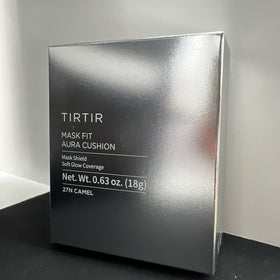 TIRTIR Mask Fit Aura Silver Cushion Foundation application on model