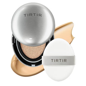TIRTIR Mask Fit Aura Silver Cushion Foundation front view with packaging