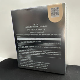 TIRTIR Mask Fit Aura Silver Cushion Foundation in hand