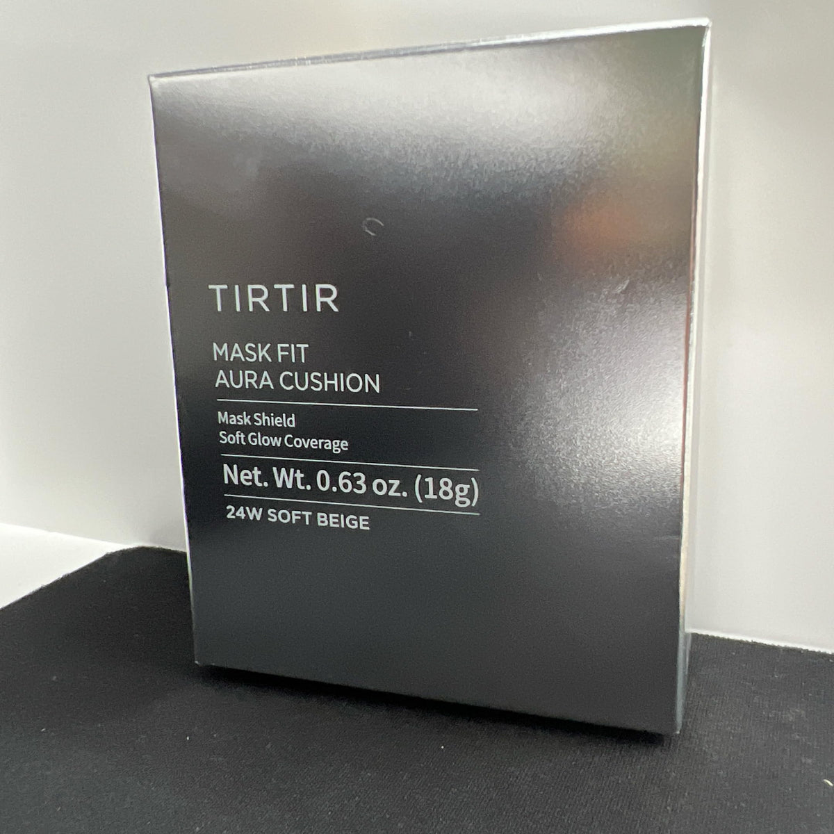 TIRTIR Mask Fit Aura Silver Cushion Foundation with applicator