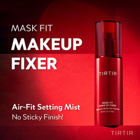 TIRTIR Mask Fit Make-up Fixer 24H spray bottle side view