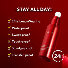 TIRTIR Mask Fit Make-up Fixer 24H spray in lifestyle setting