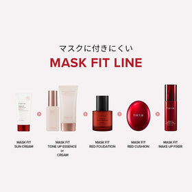 TIRTIR Mask Fit Make-up Fixer 24H spray with makeup products