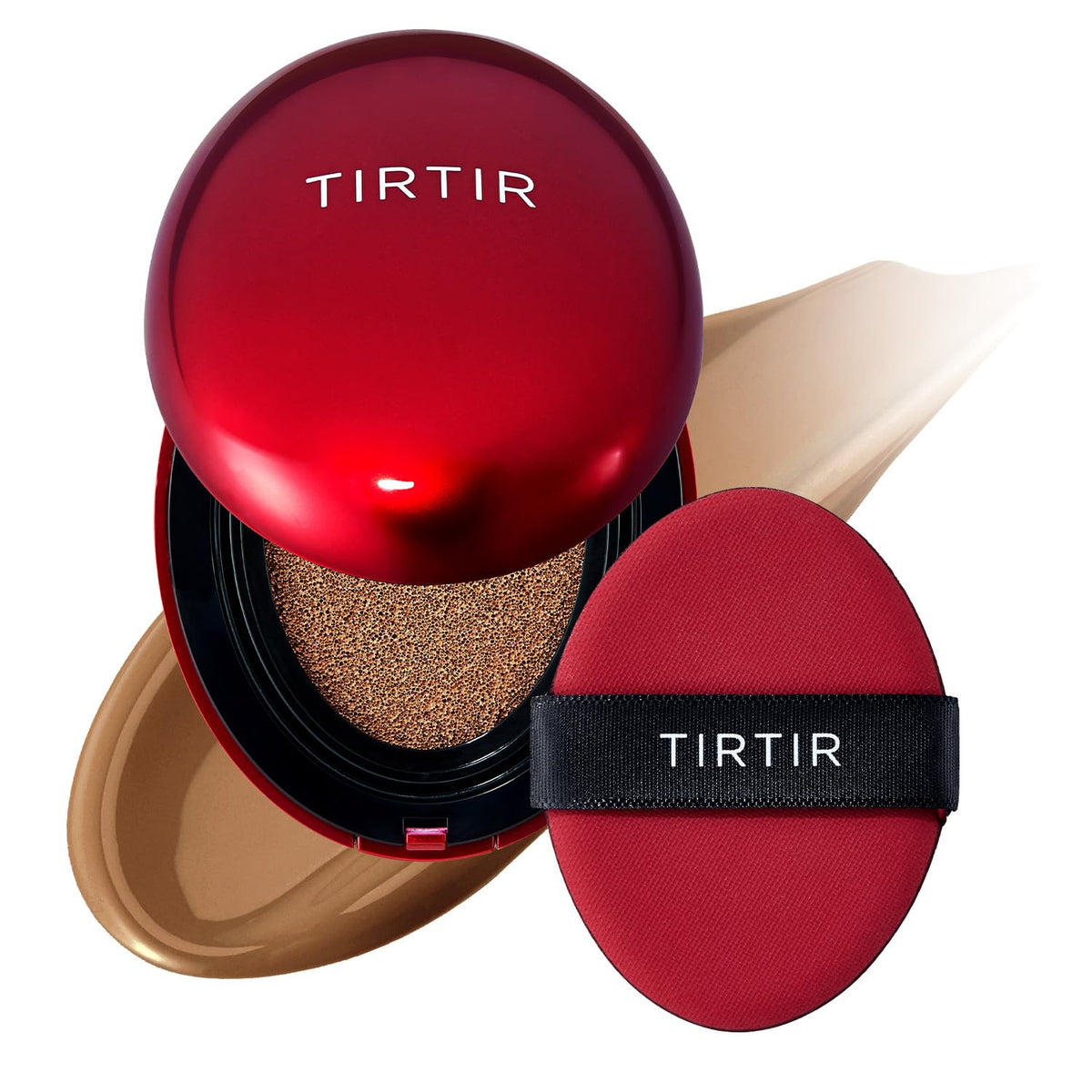 TIRTIR Mask Fit Red Cushion Foundation #43N Deep Cocoa front view