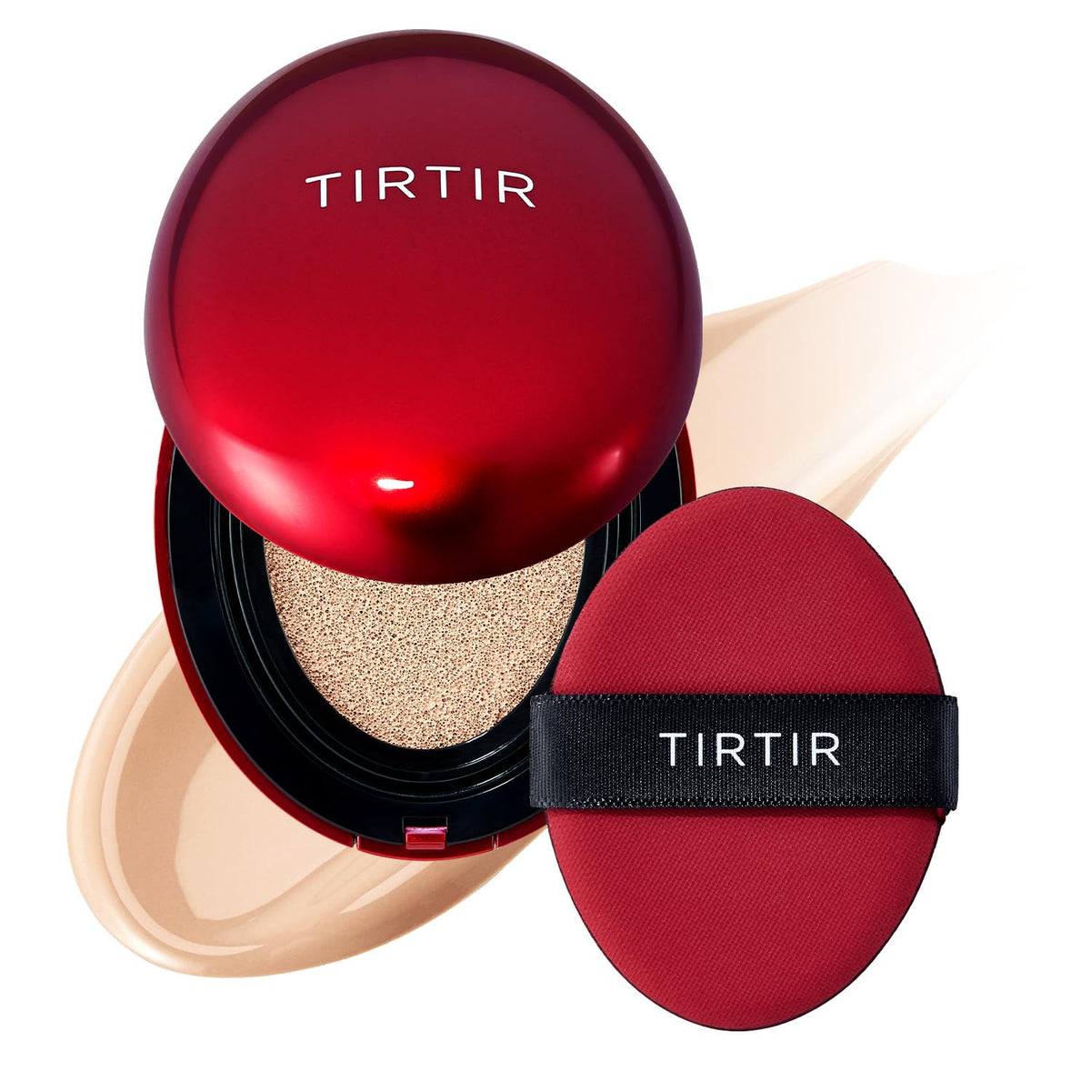 TIRTIR Mask Fit Red Cushion Foundation front view with packaging