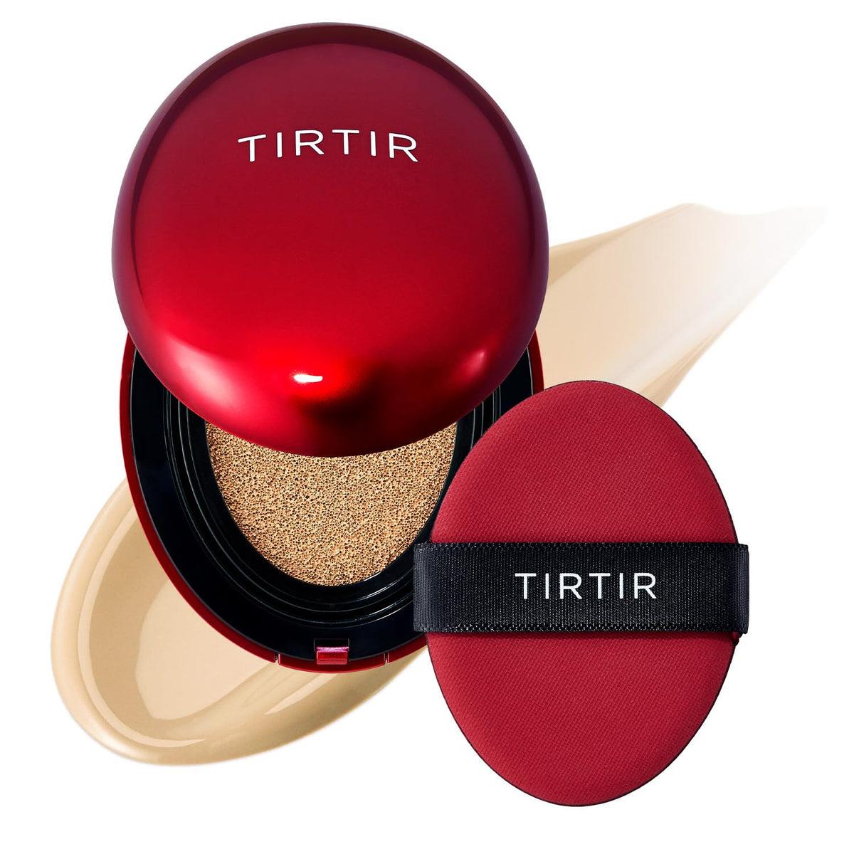 TIRTIR Mask Fit Red Cushion Foundation front view with packaging