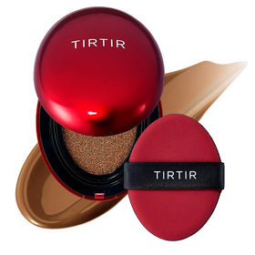 TIRTIR Mask Fit Red Cushion Foundation front view with shade #45N Saddle Brown