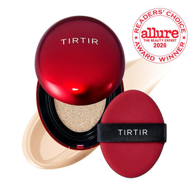 TIRTIR Mask Fit Red Cushion Foundation open showing cushion applicator