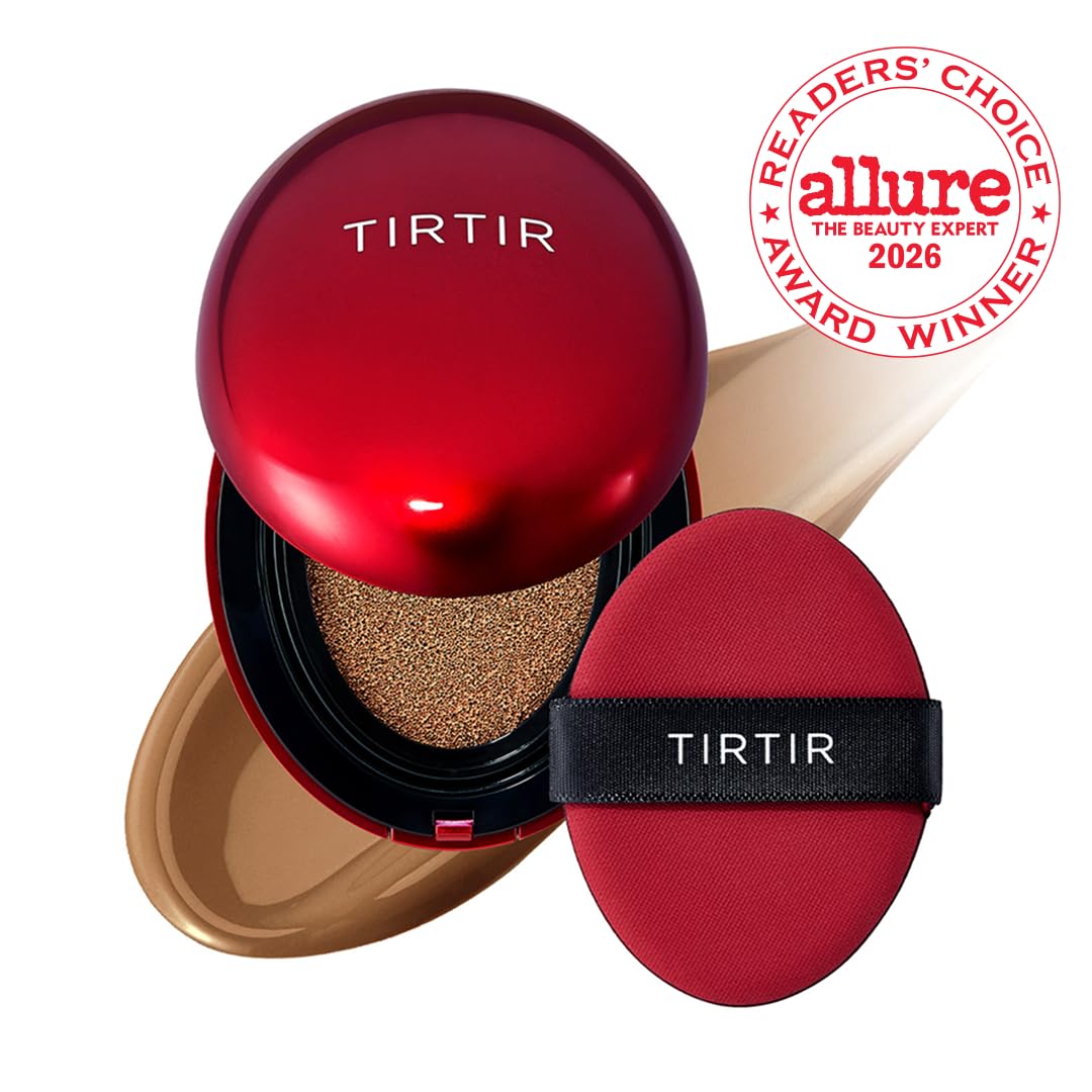 TIRTIR Mask Fit Red Cushion Foundation packaging and applicator