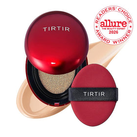 TIRTIR Mask Fit Red Cushion Foundation packaging with 40 shade range