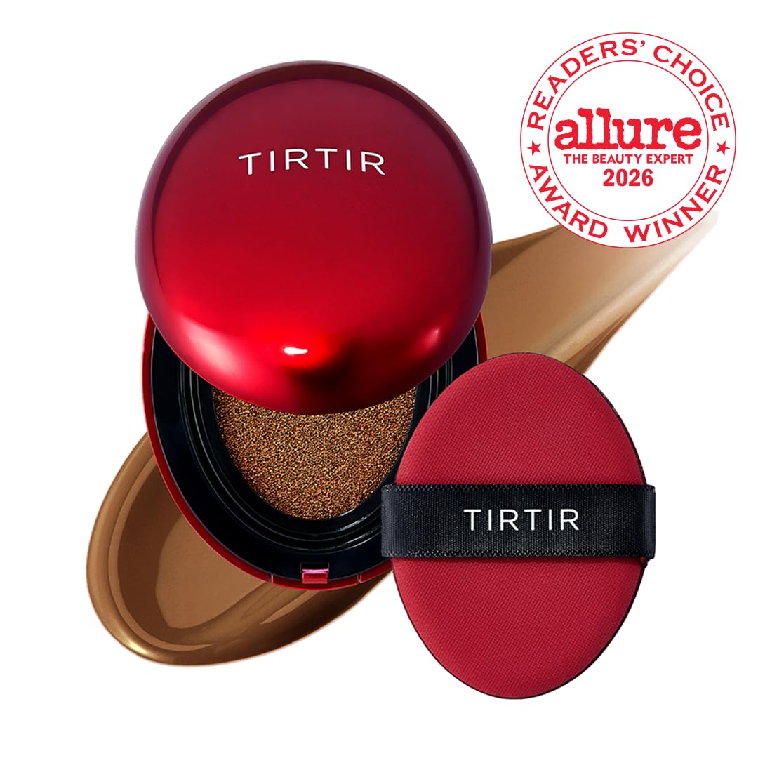 TIRTIR Mask Fit Red Cushion Foundation packaging with 40 shades
