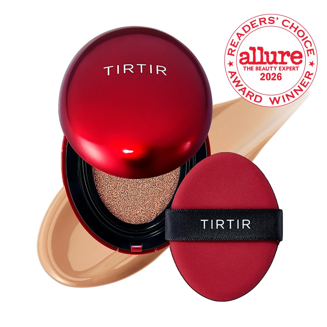 TIRTIR Mask Fit Red Cushion Foundation showing the cushion applicator