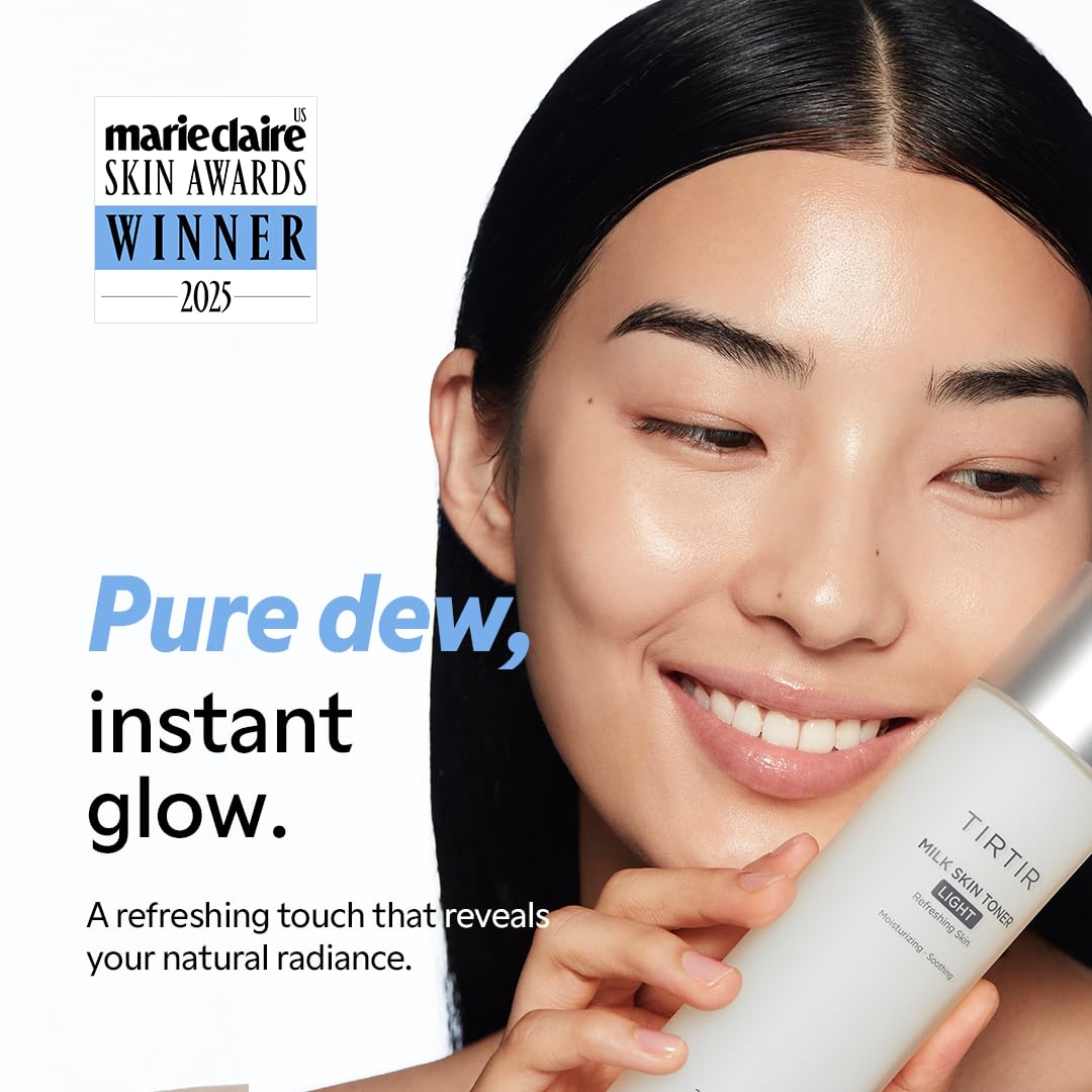 TIRTIR Milk Skin Rice Toner Light 150ml back view