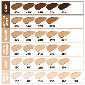 TIRTIR Mini Size foundation with semi-matte finish swatch