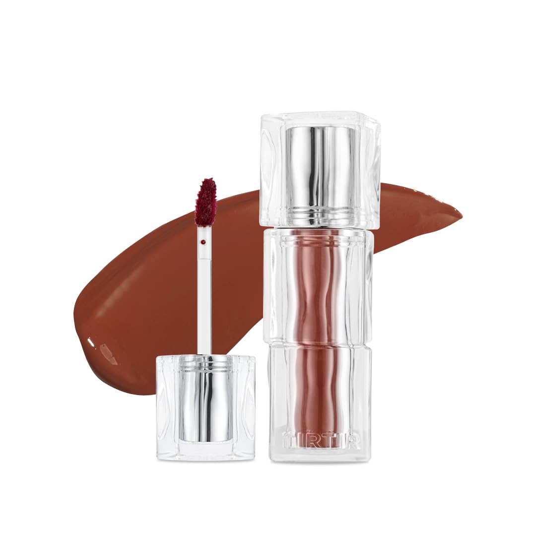 TIRTIR Mini Size Waterism Tinted Lip Gloss #06 Honey Nut front view