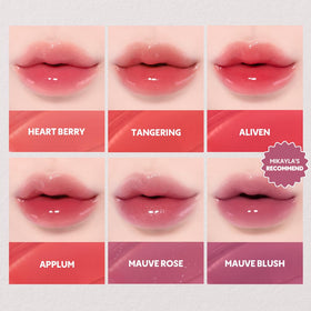 TIRTIR Mini Size Waterism Tinted Lip Gloss #09 open view