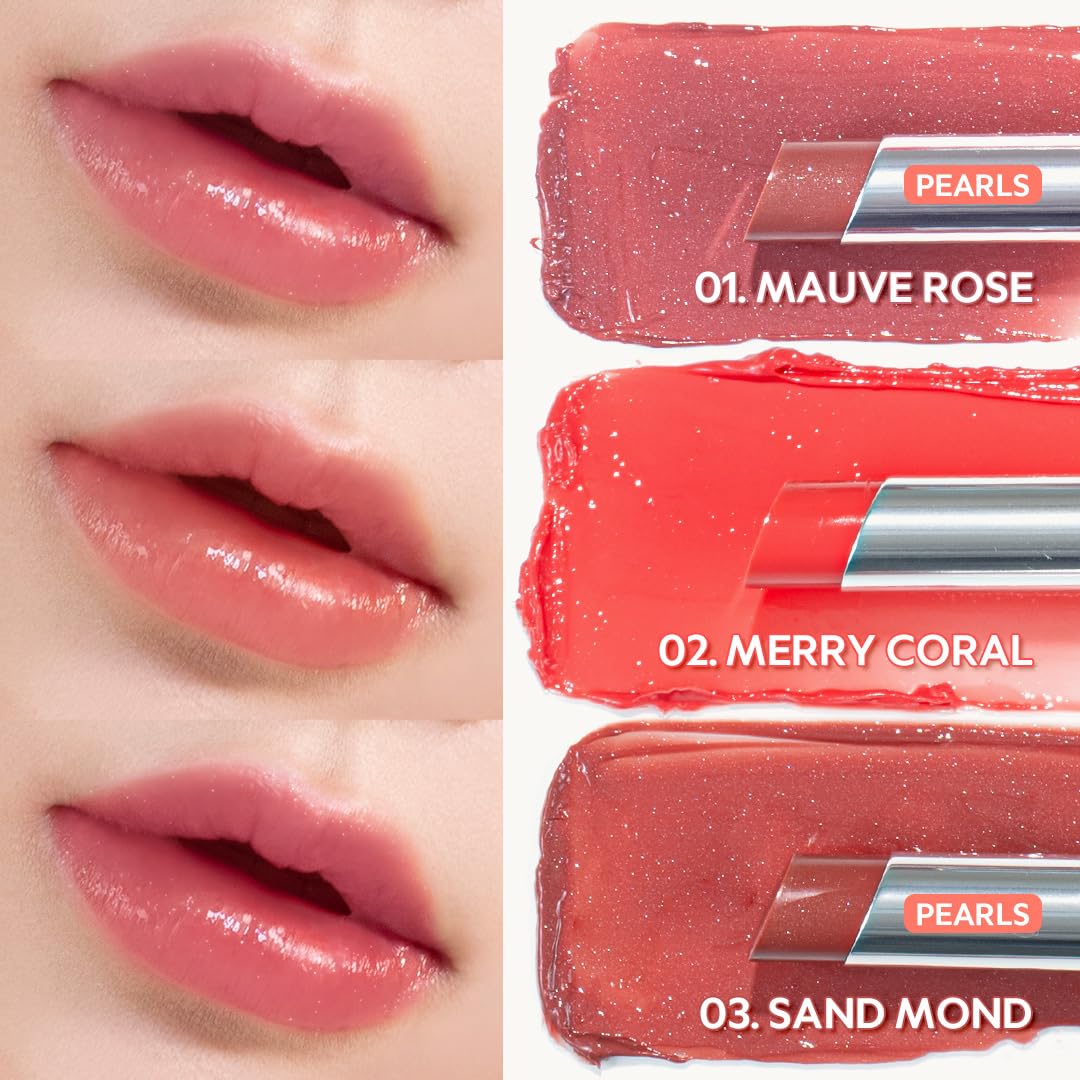 TIRTIR Waterism Glow Melting Balm 50g on lips