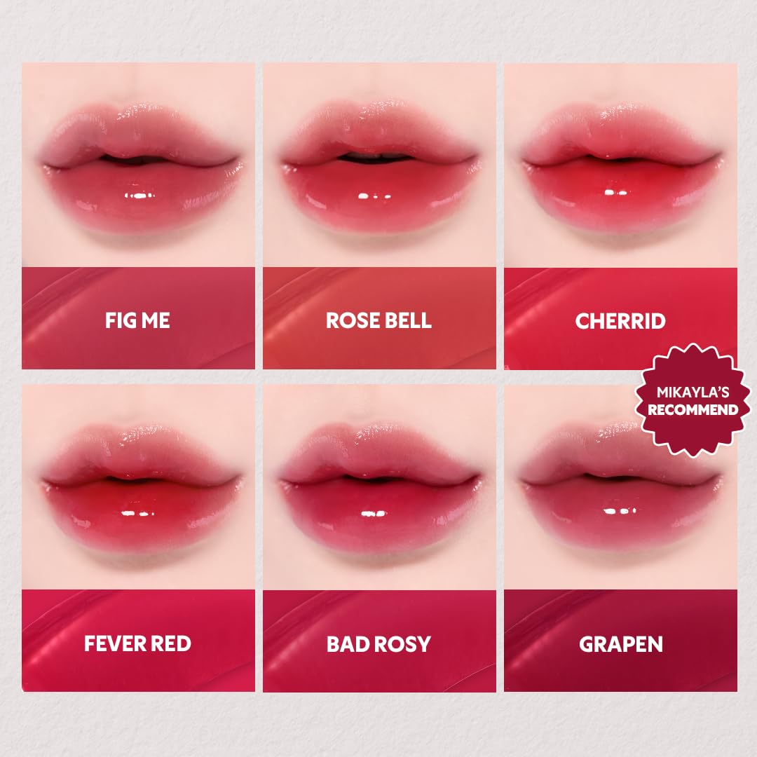 TIRTIR Waterism Tinted Lip Gloss #09 Salmon Syrup applicator