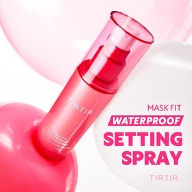 TIRTIR Waterproof Setting Spray back view showing ingredients