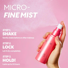 TIRTIR Waterproof Setting Spray mist application demonstration