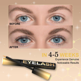 Tistees Eyelash Serum 5 mL in hand for application