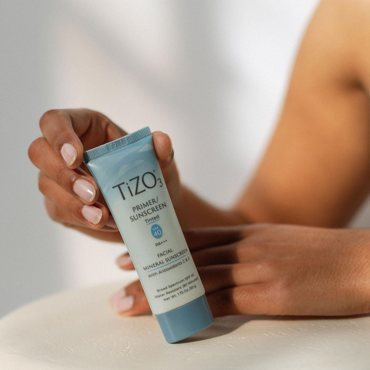 TIZO Facial Mineral Sunscreen Primer Tinted SPF 40 ingredients list