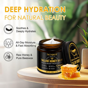 TKTALKER Beef Tallow Moisturizer showing packaging details