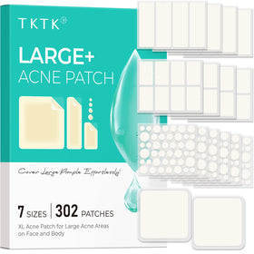 TKTK Large Pimple Patches pack front view with assorted sizes