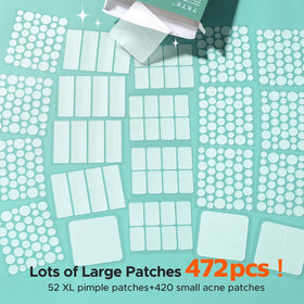 TKTK Large Pimple Patches packaging showing 472 count