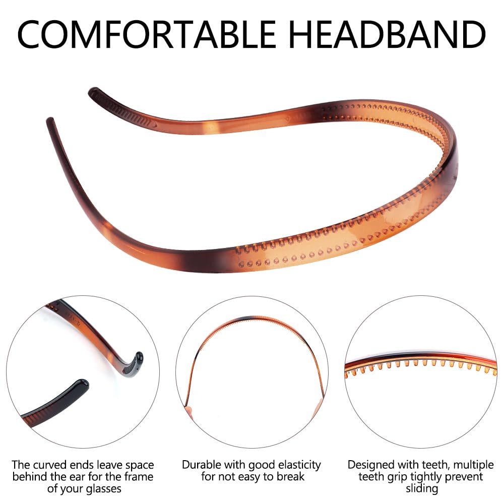 TOBATOBA flexible headband being adjusted