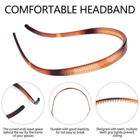 TOBATOBA flexible headband being adjusted