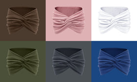 Tobeffect 7'' Extra Wide Headband packaging display