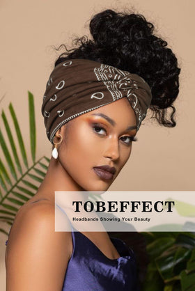 Tobeffect headband worn casually outdoors
