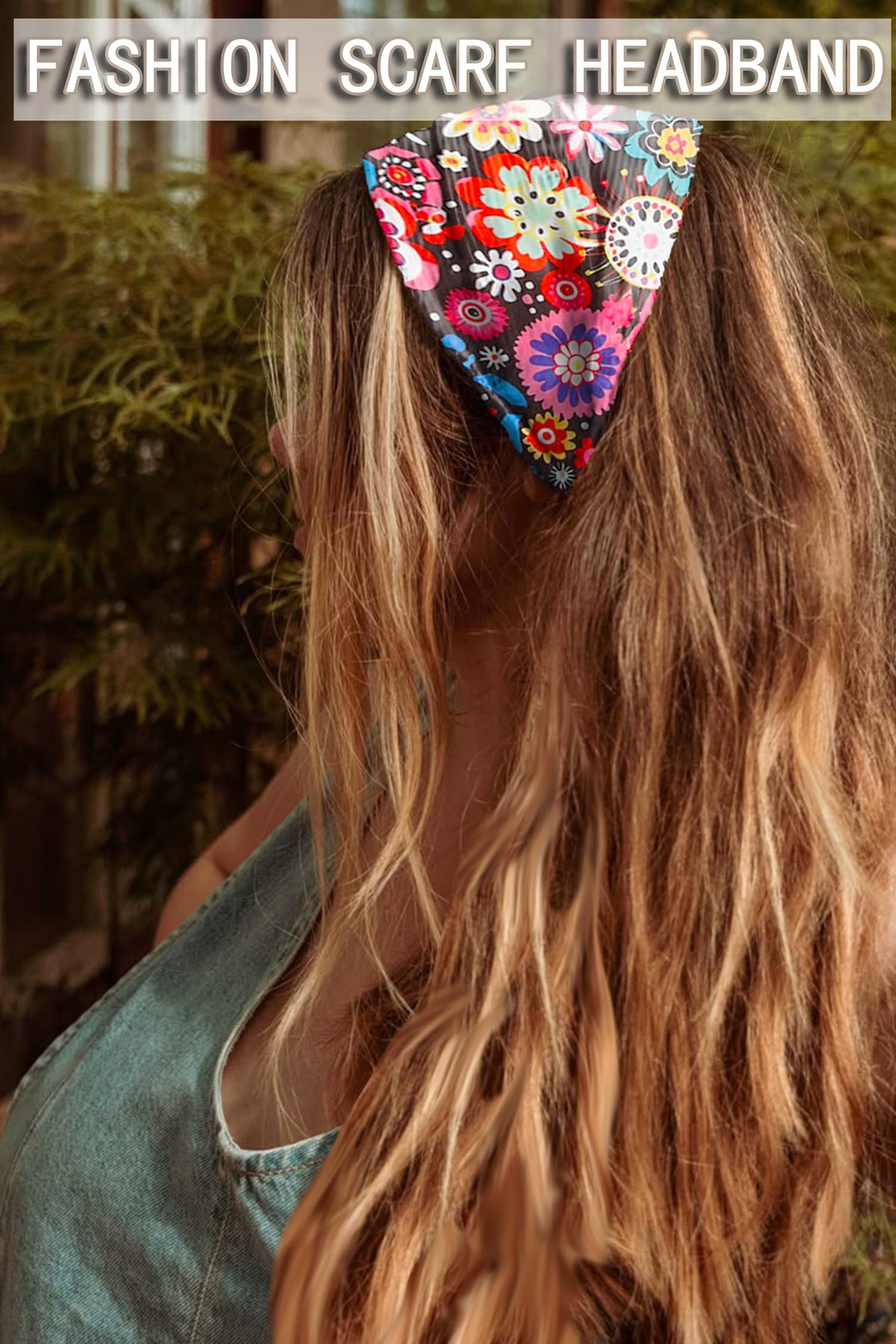 Tobeffect wide headband in various floral patterns