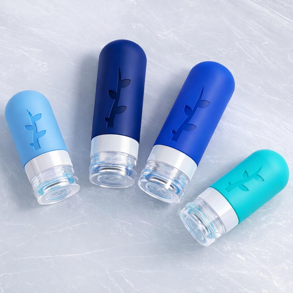 Tocelffe travel accessories with funnels and spatulas