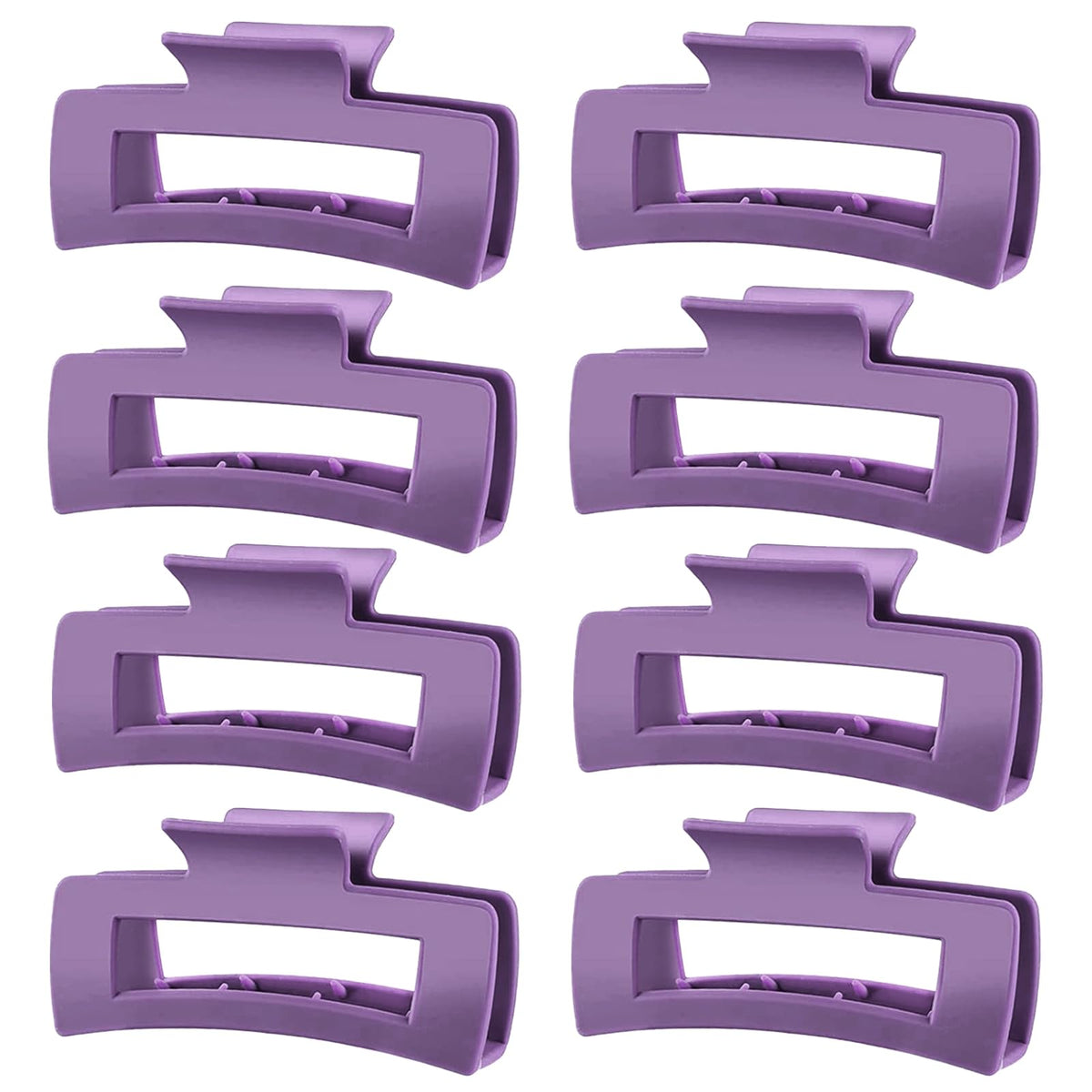 TOCESS 4.3 In Dark Purple Hair Claw Clip front view