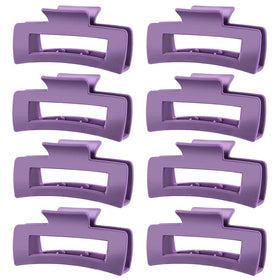TOCESS 4.3 In Dark Purple Hair Claw Clip front view