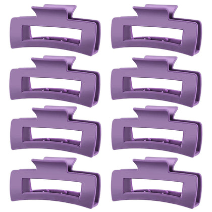 TOCESS 4.3 In Dark Purple Hair Claw Clip front view